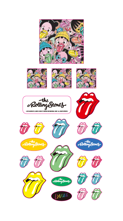 COTOH×RollingStones_ぷくぷくシール②