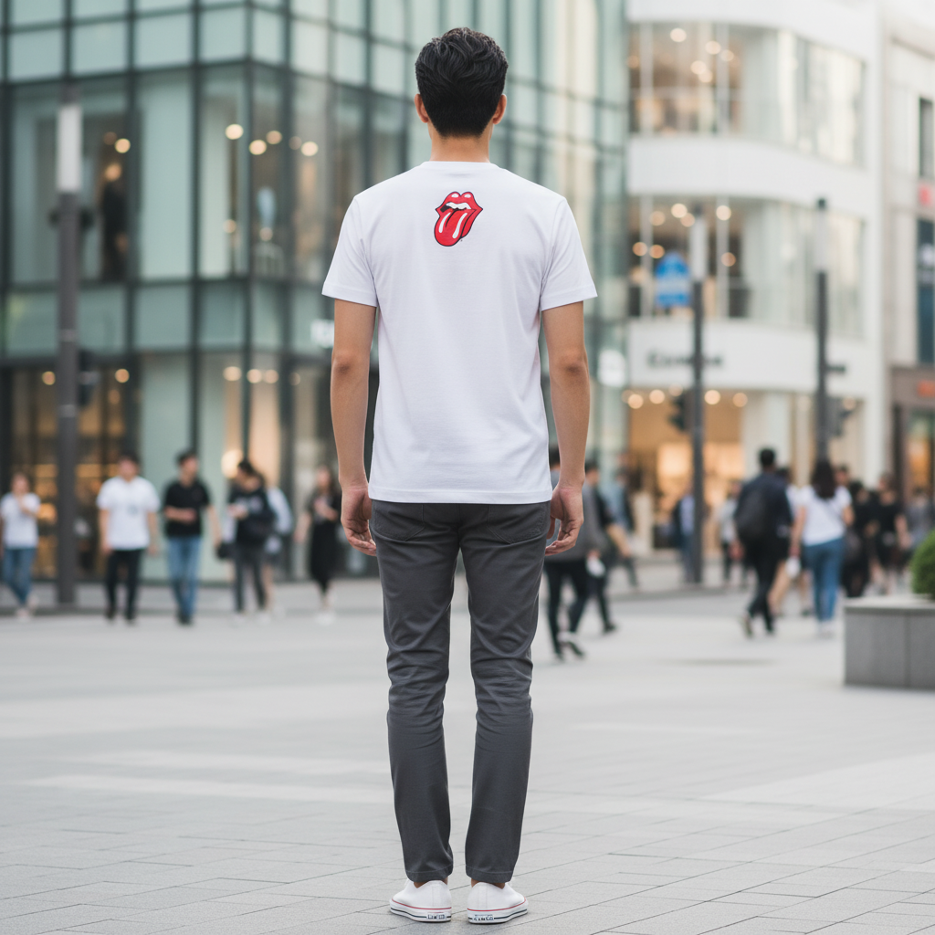 COTOH×RollingStonesTシャツ_03_black/white