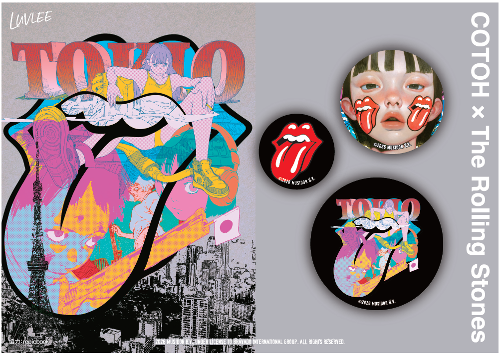 COTOH×RollingStones_缶バッジ②