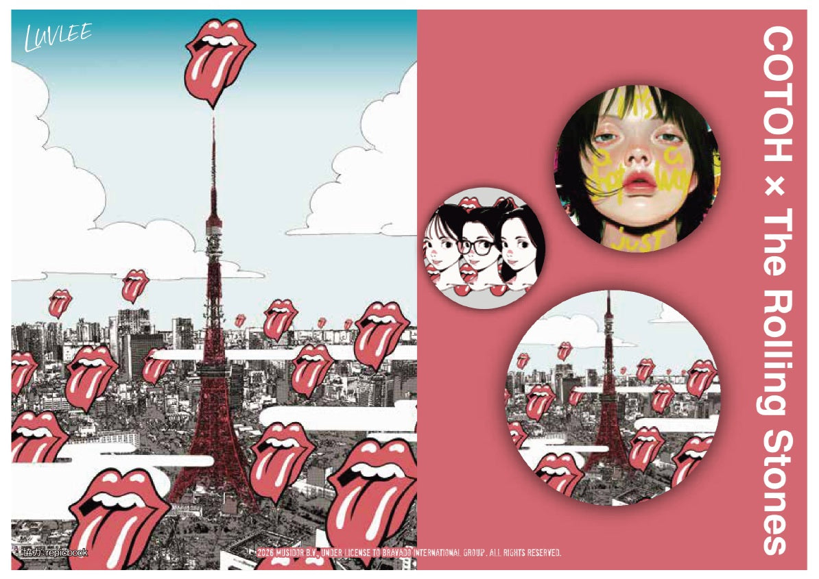 COTOH×RollingStones_缶バッジ①