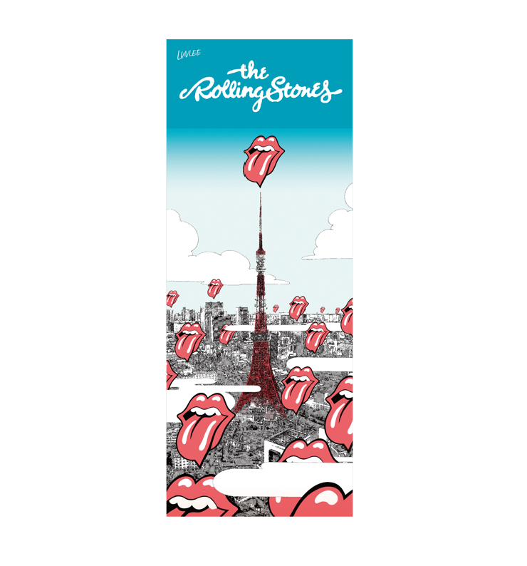 COTOH×RollingStones_手ぬぐい①