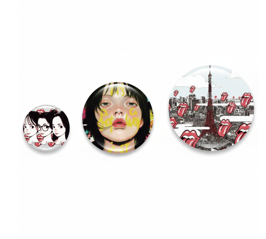 COTOH×RollingStones_缶バッジ①