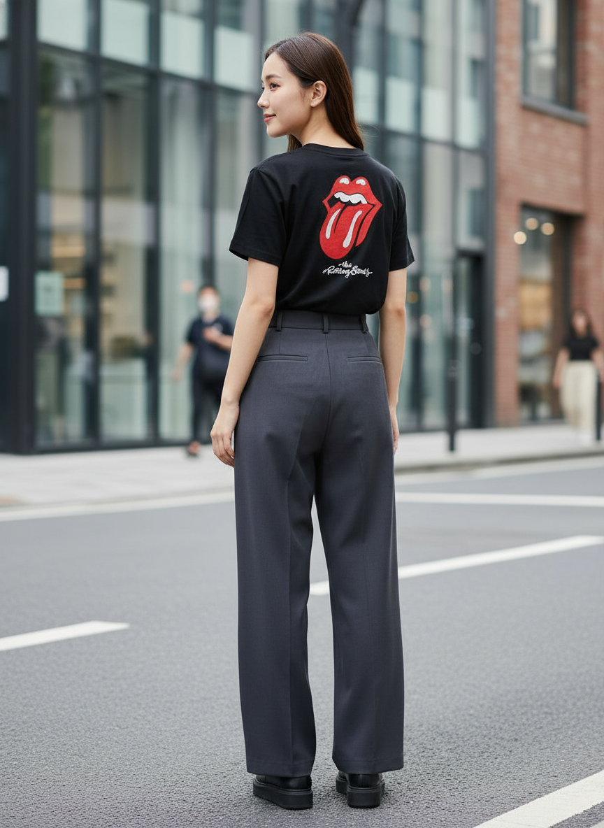 COTOH×RollingStonesTシャツ_01_black/white