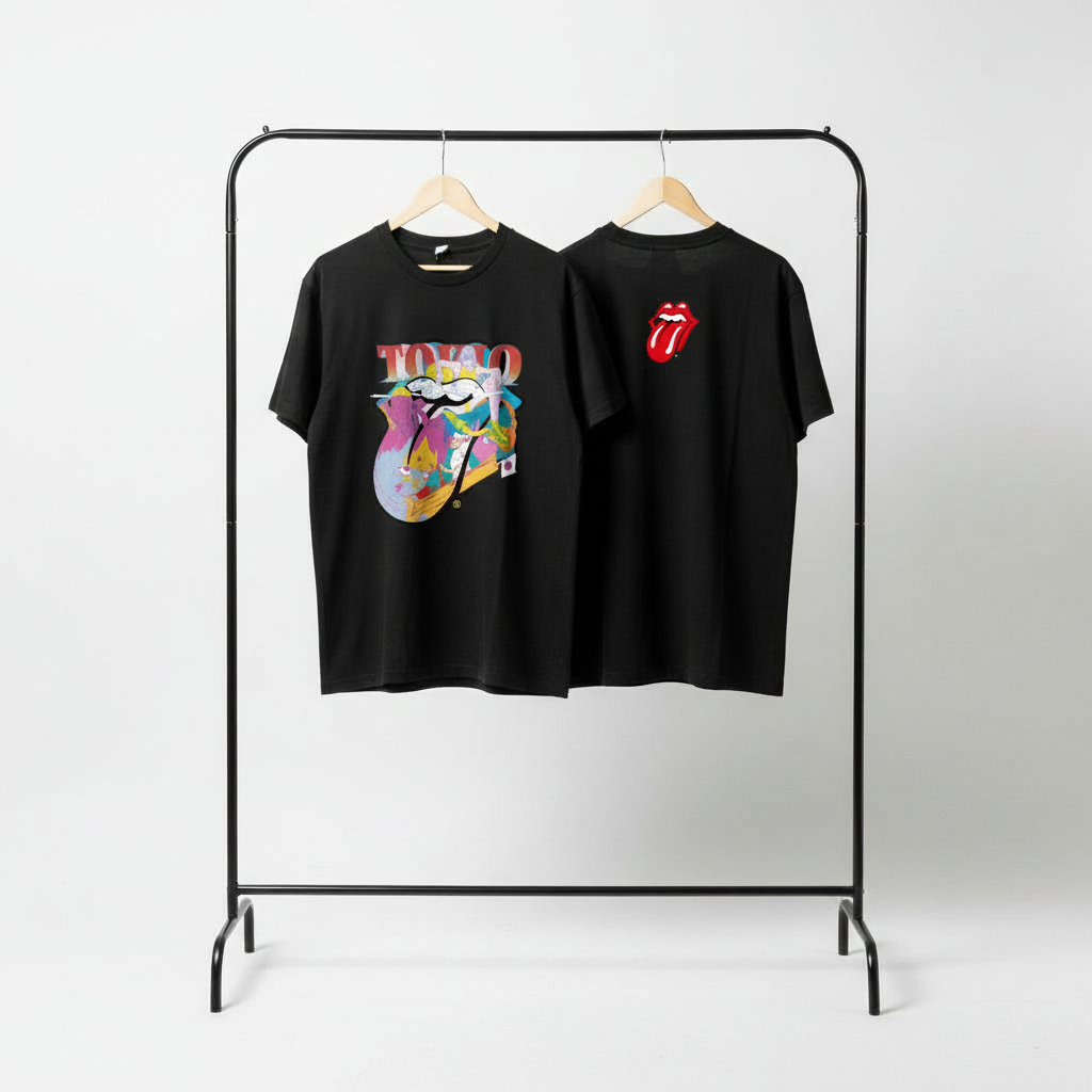COTOH×RollingStonesTシャツ_03_black/white